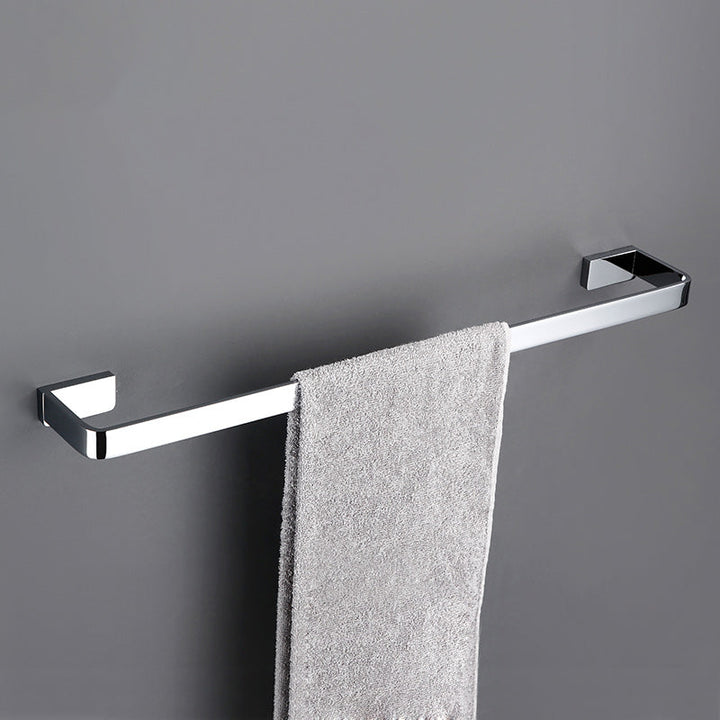 BowLift | 5-piece Bathroom Accessory Set Modern Polished Chrome Bathroom Set