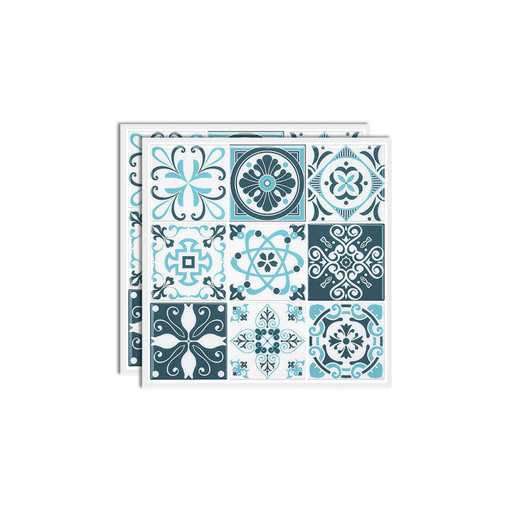 BowLift | Plastic Peel & Stick Tile Square Stain-Resistant Wallpaper for Back Wall