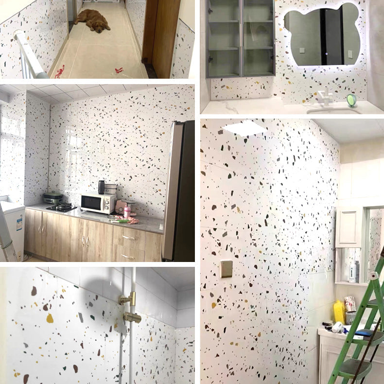 BowLift | PVC Rectangular 20 Pack 12" x 23" Peel & Stick Mosaic Tile Kitchen and Bathroom