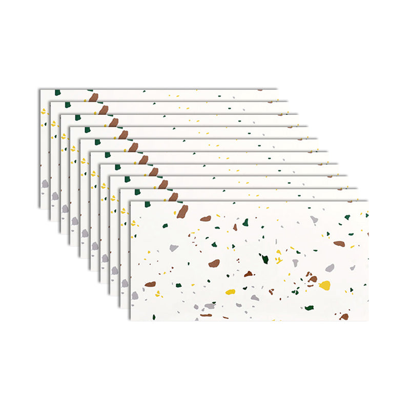 BowLift | PVC Rectangular 10 Pack 12" X 23" Peel & Stick Mosaic Tile Kitchen and Bathroom