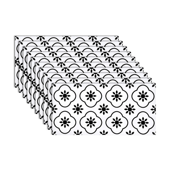 BowLift | PVC Rectangular 10 Pack 12" X 23" Peel & Stick Mosaic Tile Kitchen and Bathroom