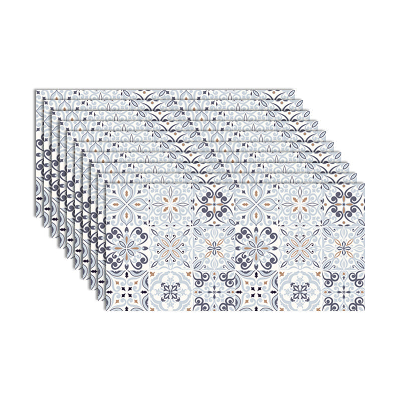 BowLift | PVC Rectangular 10 Pack 12" X 23" Peel & Stick Mosaic Tile Kitchen and Bathroom