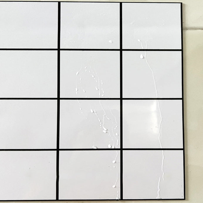 BowLift | PVC Rectangular 10 Pack 12" X 23" Peel & Stick Mosaic Tile Kitchen and Bathroom