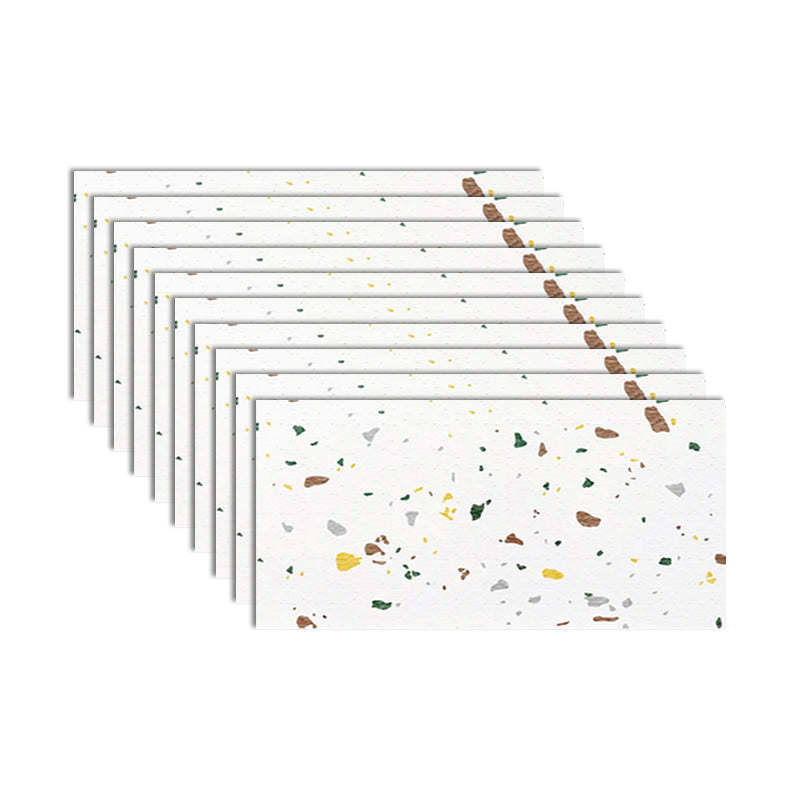 BowLift | PVC Rectangular 10 Pack 12" X 23" Peel & Stick Mosaic Tile Kitchen and Bathroom