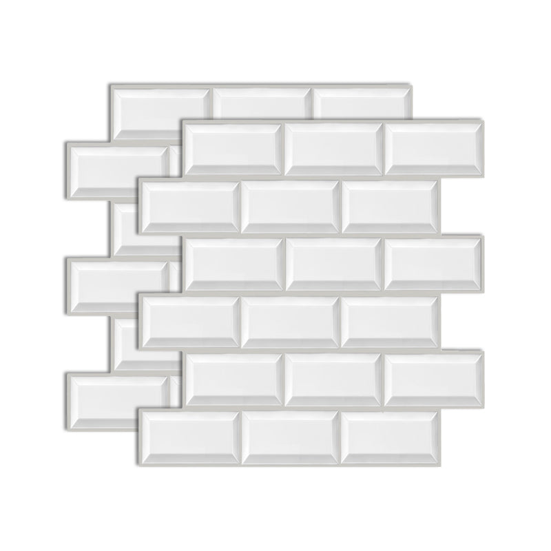 BowLift | Plastic Peel-and-Stick Tiles Indoor Subway Tiles Wallpaper with Waterproof