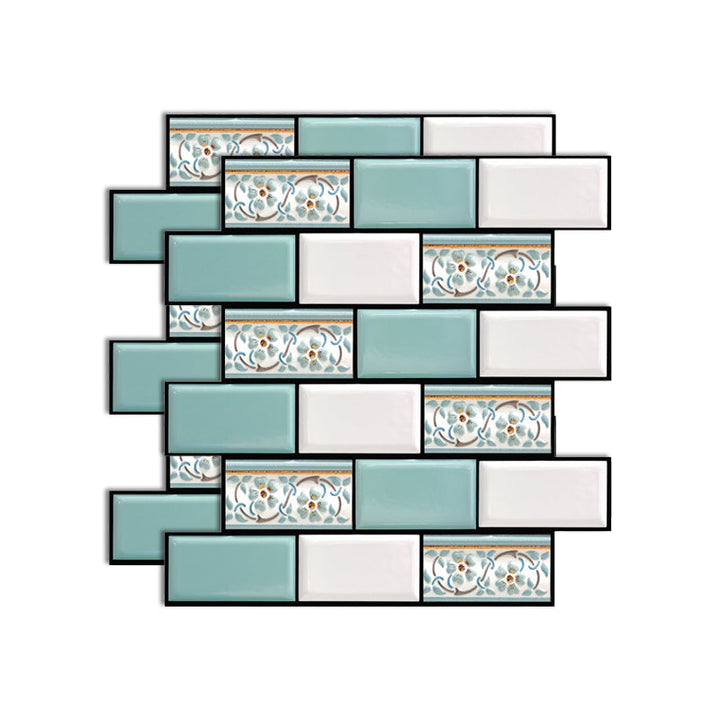 BowLift | Plastic Peel-and-Stick Tiles Indoor Subway Tiles Wallpaper with waterproof