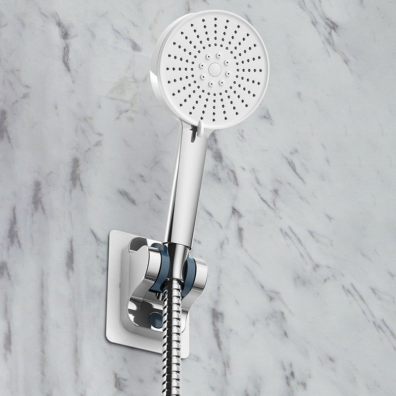 BowLift | Plastic Handheld Showerhead Round Hand Shower with Self-Cleaning