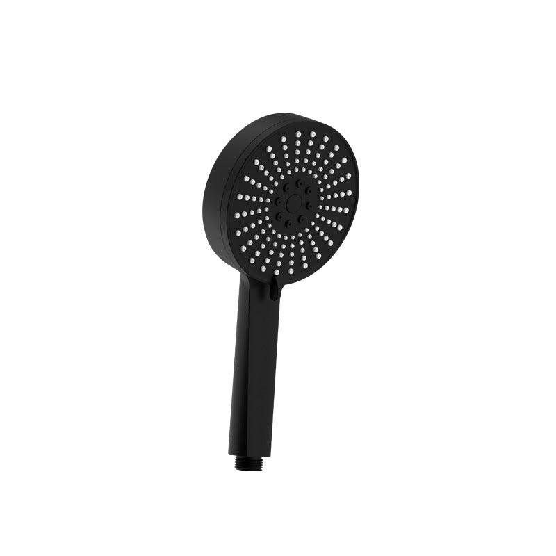 BowLift | Plastic Handheld Showerhead Round Hand Shower with Self-Cleaning