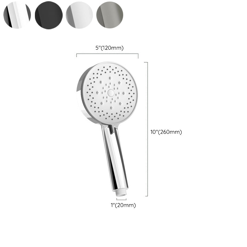 BowLift | Plastic Hand Shower Round Handheld Shower Head with Adjustable Spray Pattern