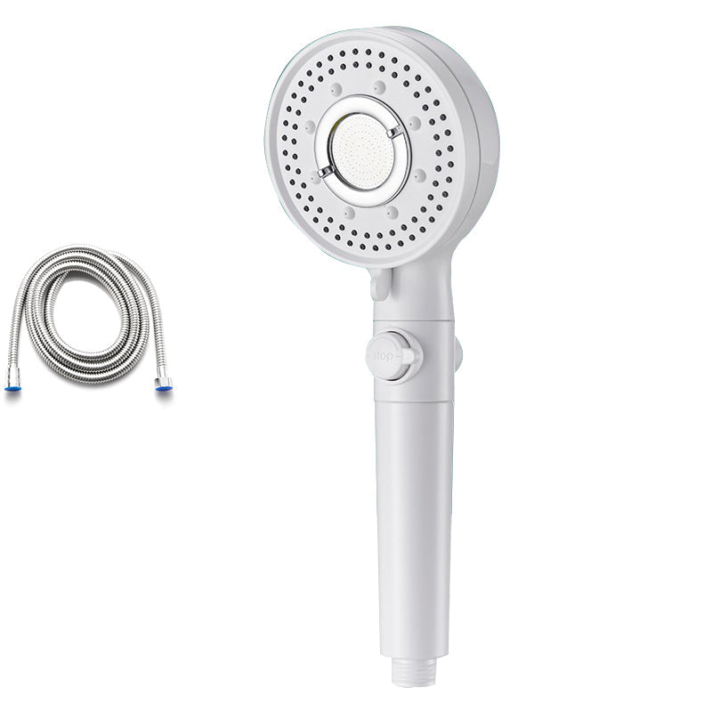 BowLift | Round Shower Head Plastic Modern Shower Head with Adjustable Spray Pattern