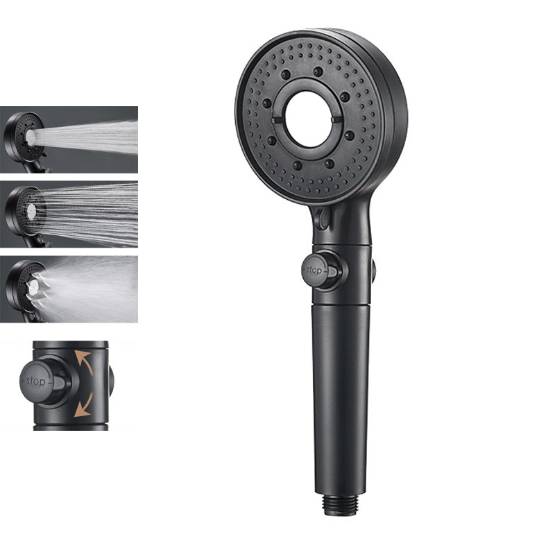 BowLift | Round Shower Head Plastic Modern Shower Head with Adjustable Spray Pattern