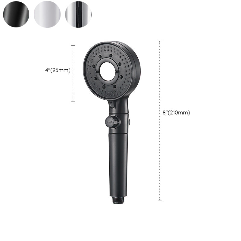 BowLift | Round Shower Head Plastic Modern Shower Head with Adjustable Spray Pattern