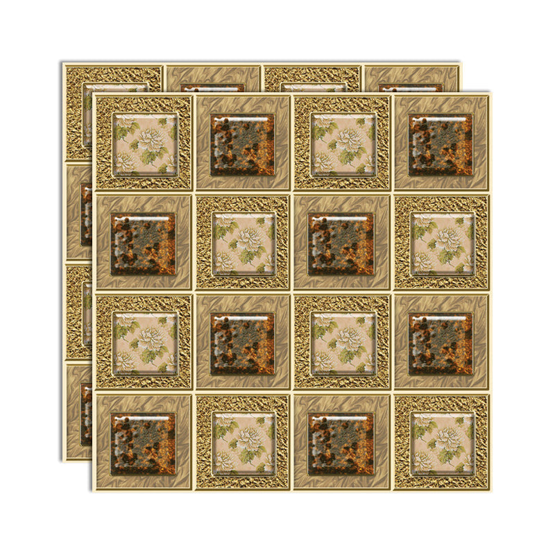 BowLift | 3D Peel and Stick Tiles Plastic Square Peel and Stick Tiles with Waterproof
