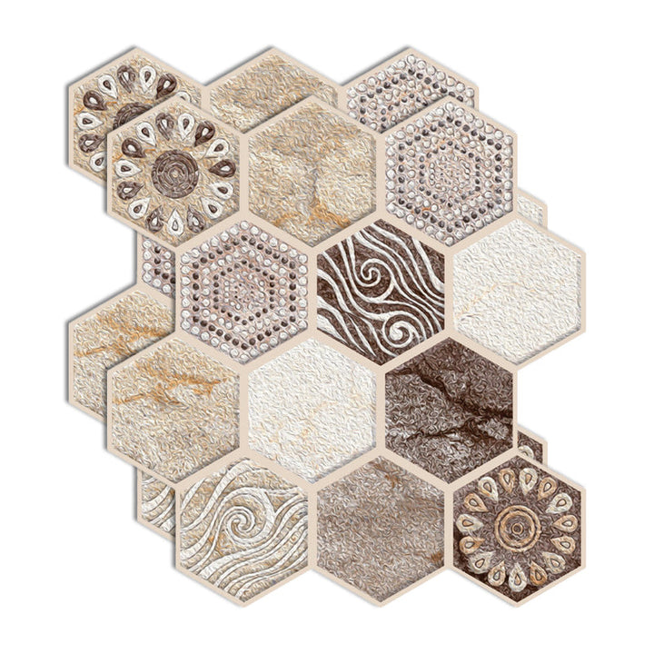BowLift | 3D Peel and Stick Tiles Plastic Square Peel and Stick Tiles with Waterproof