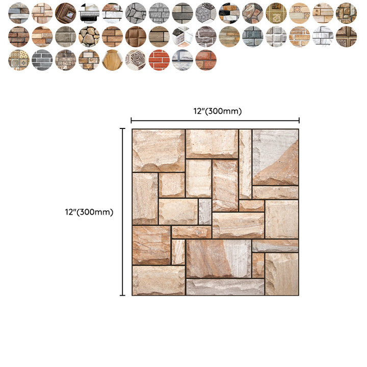 BowLift | 3D Peel and Stick Tiles Plastic Square Peel and Stick Tiles with Waterproof