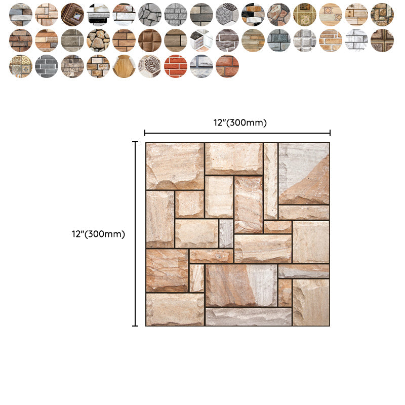 BowLift | 3D Peel and Stick Tiles Plastic Square Peel and Stick Tiles with Waterproof