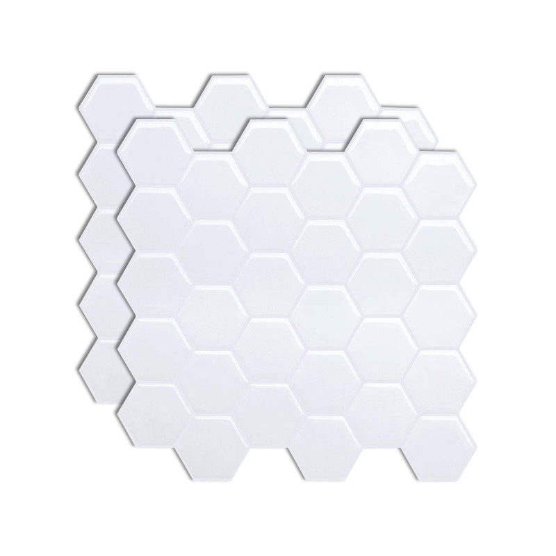 BowLift | Square Peel-and-Stick Tiles Plastic Indoor Peel & Stick Subway Tile