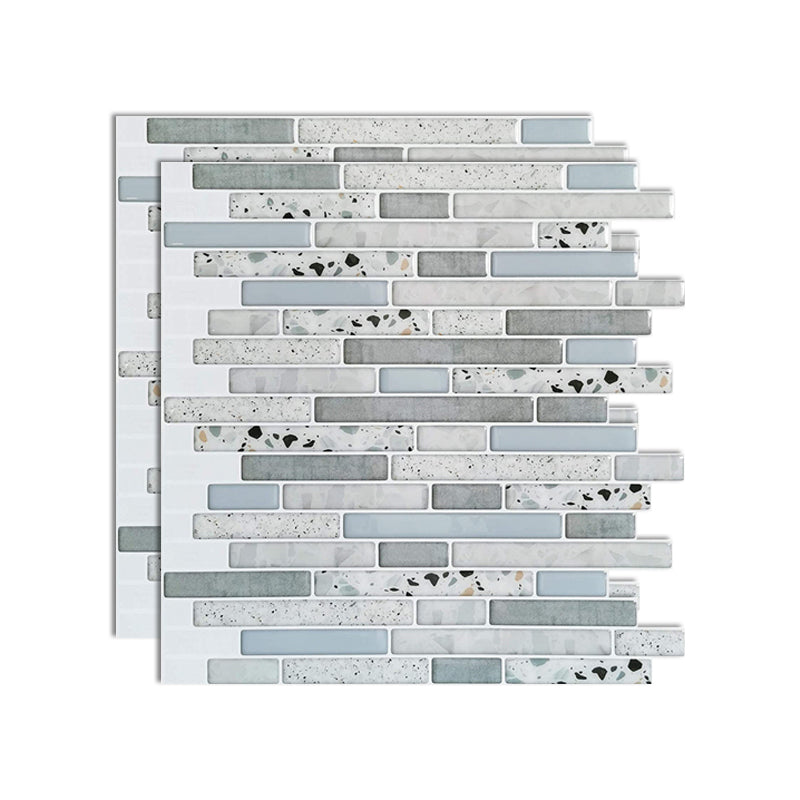 BowLift | Square Peel-and-Stick Tiles Plastic Indoor Peel & Stick Subway Tile