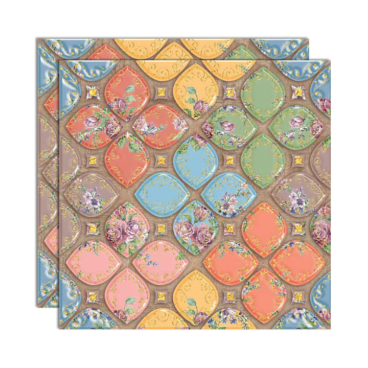 BowLift | Plastic Peel and Stick Tiles 3D Square Waterproof Peel and Stick Tiles