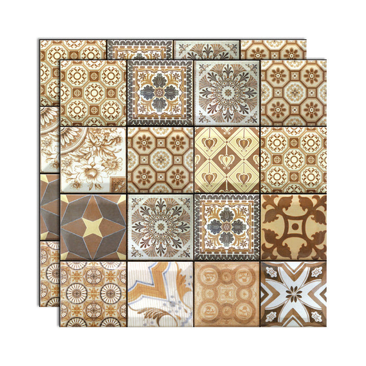 BowLift | Plastic Peel and Stick Tiles 3D Square Waterproof Peel and Stick Tiles