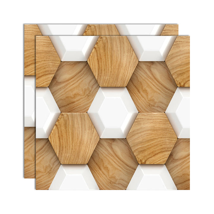 BowLift | Plastic Peel and Stick Tiles 3D Square Waterproof Peel and Stick Tiles