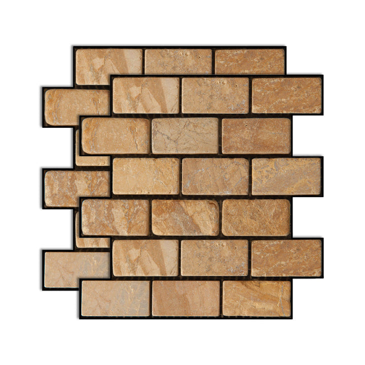 BowLift | Plastic Peel and Stick Tiles 3D Square Waterproof Peel and Stick Tiles