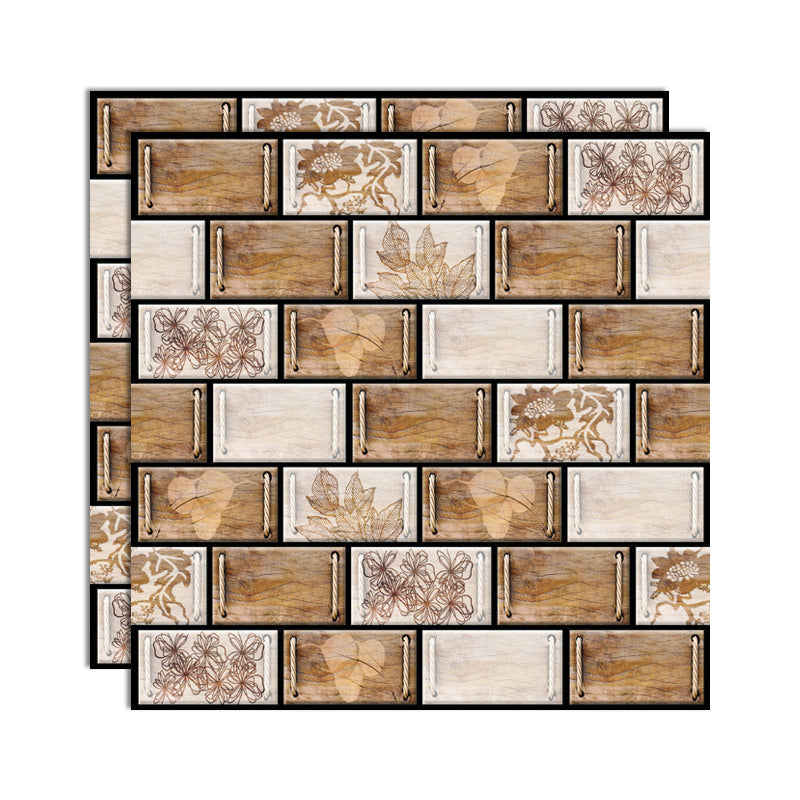 BowLift | Plastic Peel & Stick Subway Tile 3D Subway Tile with Slip-Resistant Surface