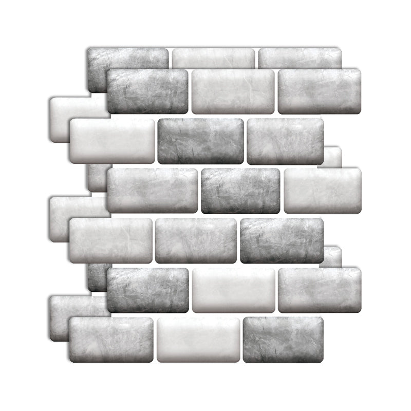 BowLift | Plastic Peel & Stick Subway Tile 3D Subway Tile with Slip-Resistant Surface