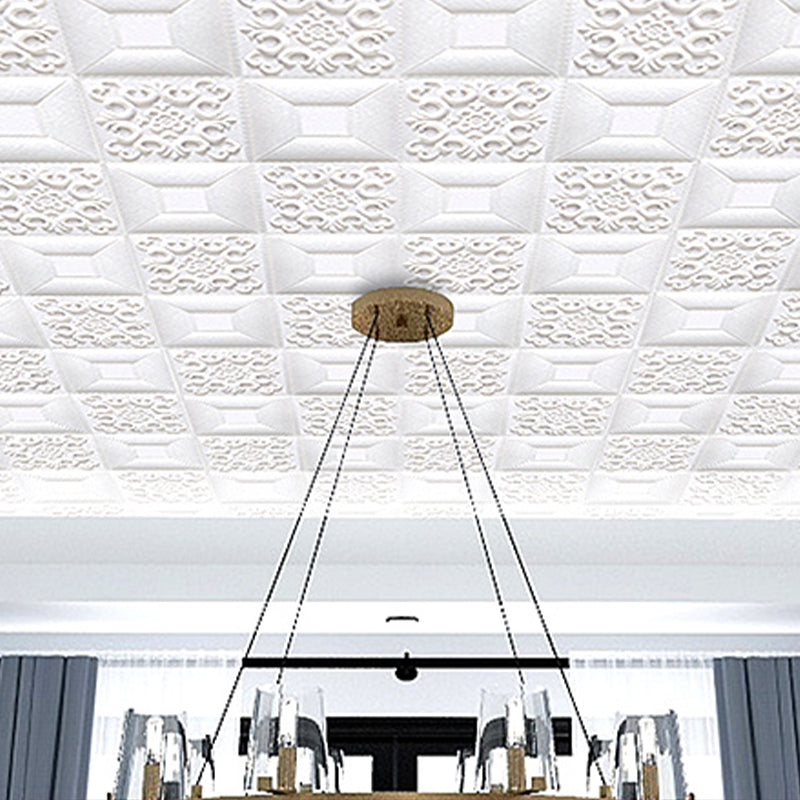 BowLift | Modern Pearl Wall Bowls PVC Wall Access Panel Peel and Stick Wall Tile Set of 10