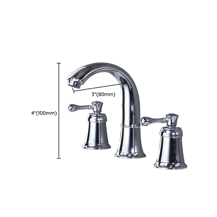 BowLift | Bathroom faucet lever handle brass handheld shower sink faucet