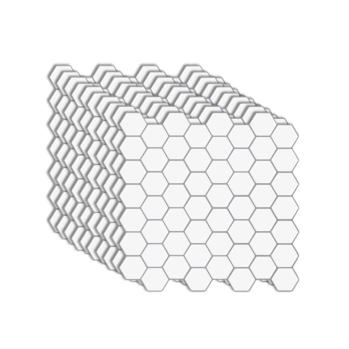 BowLift | Modern Peel-and-Stick Wall PVC Hexagon Peel-and-Stick Tile