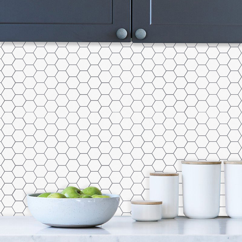BowLift | Modern Peel-and-Stick Wall PVC Hexagon Peel-and-Stick Tile