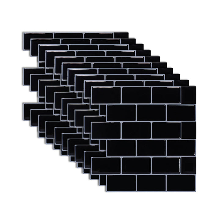 BowLift | Modern Peel and Stick Tiles PVC Subway Tile Peel and Stick Wall Tile for Bathroom
