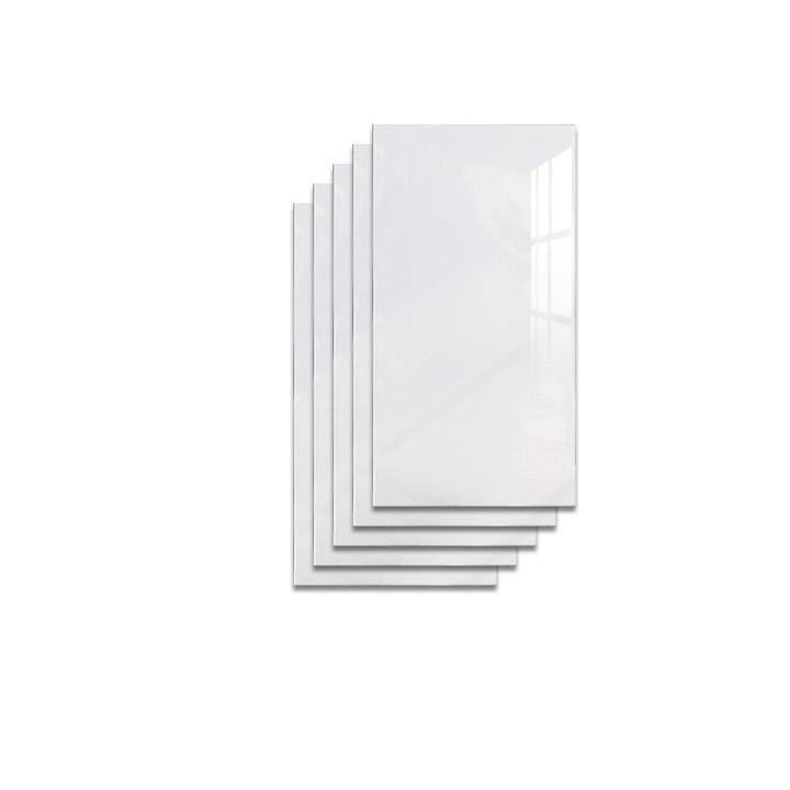 BowLift | Modern Pearl Wall Protection Element PVC Wall Access Panel Peel and Stick Wall Tile Set of 5