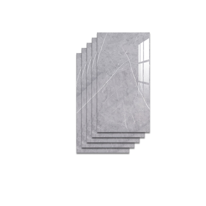 BowLift | Modern Pearl Wall Protection Element PVC Wall Access Panel Peel and Stick Wall Tile Set of 5