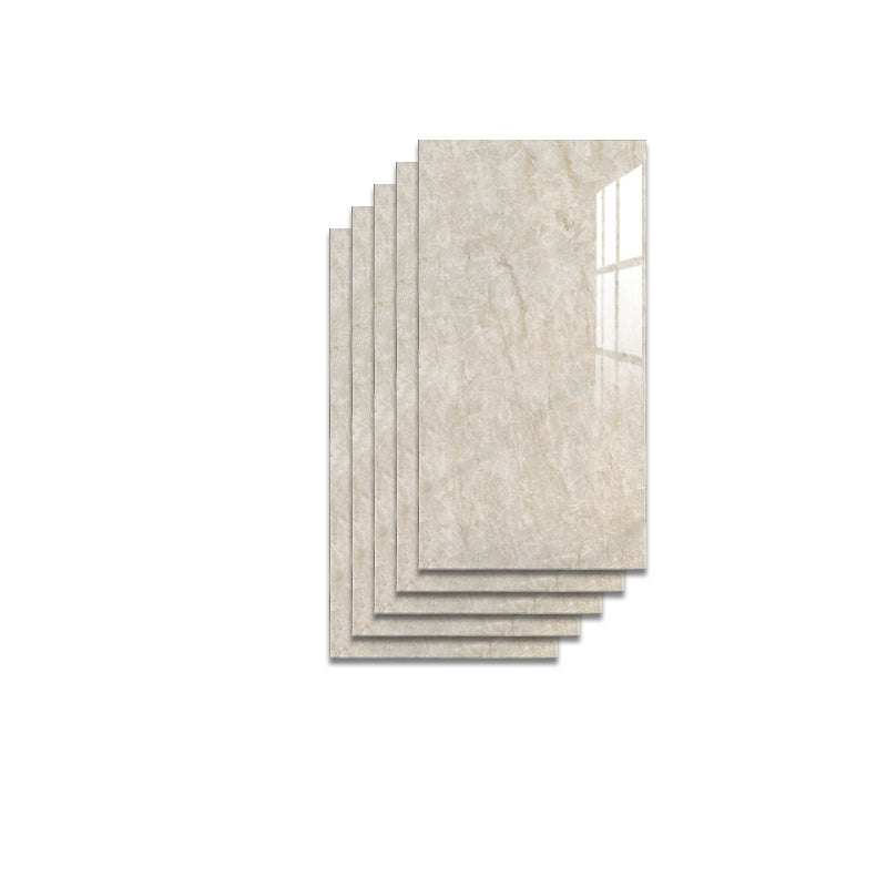 BowLift | Modern Pearl Wall Protection Element PVC Wall Access Panel Peel and Stick Wall Tile Set of 5