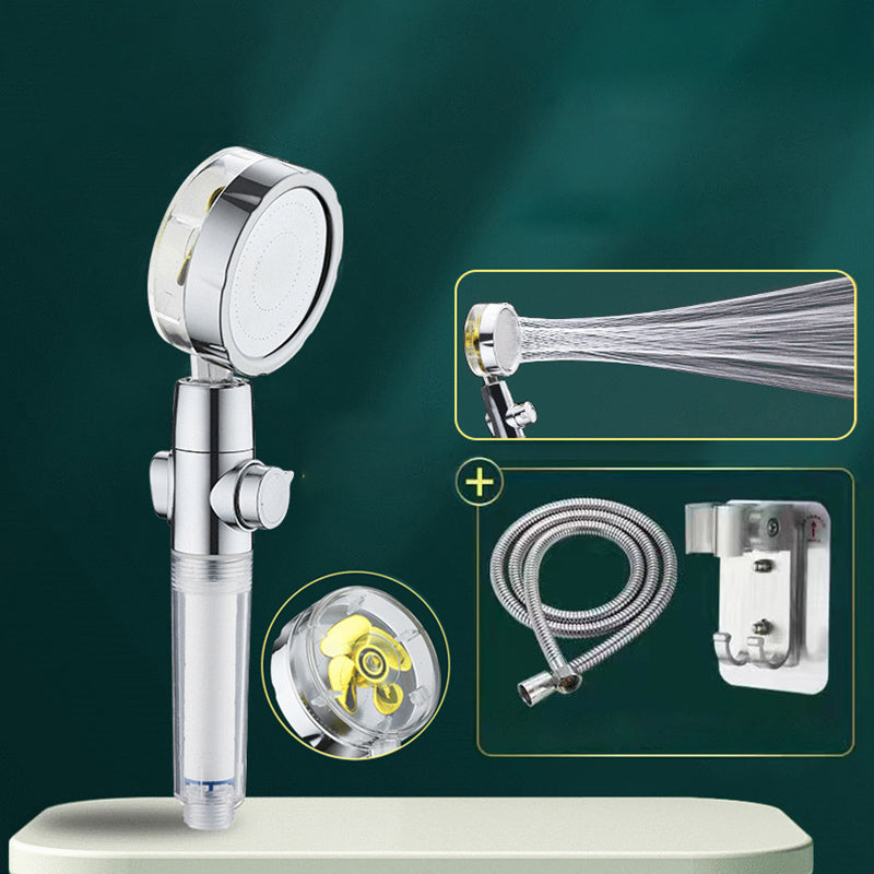 BowLift | Round shower head adjustable water flow handheld shower head with water filtration