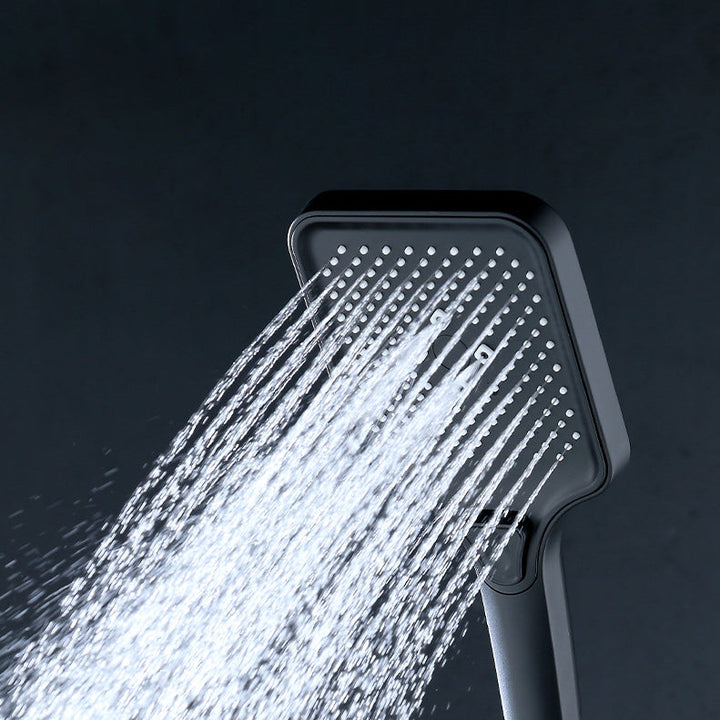 BowLift | Square Showerhead Combo Modern Rainfall Adjustable Showerheads