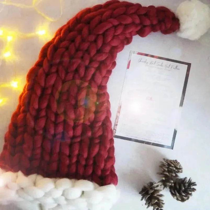 BowLift | Christmas Plush Hat With Pompom Cute Winter Hat For Women Men Child