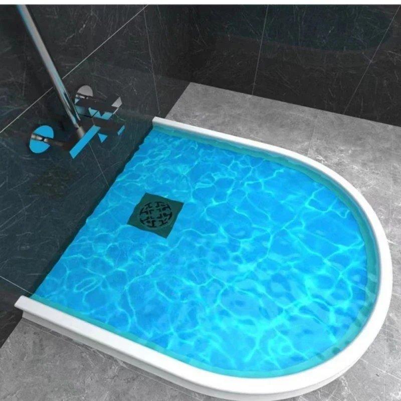 FlexiSeal Shower Edge — No more wet floors and frustration in the bathroom, stay dry – completely without installation stress! | Bowlift