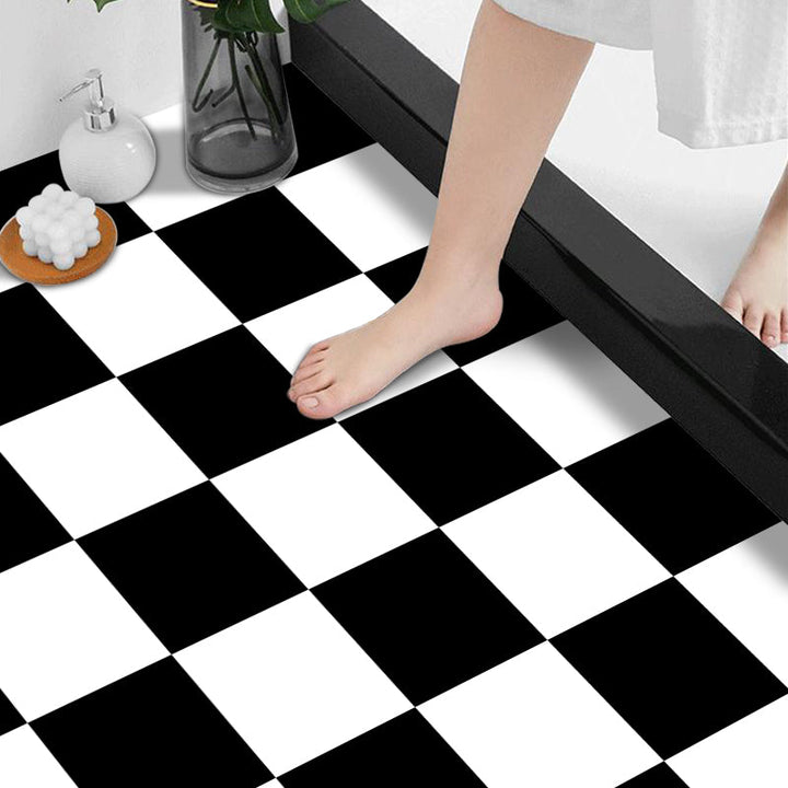 BowLift | Modern Vinyl Plank Flooring Self-Adhesive Grid Pattern PVC Flooring