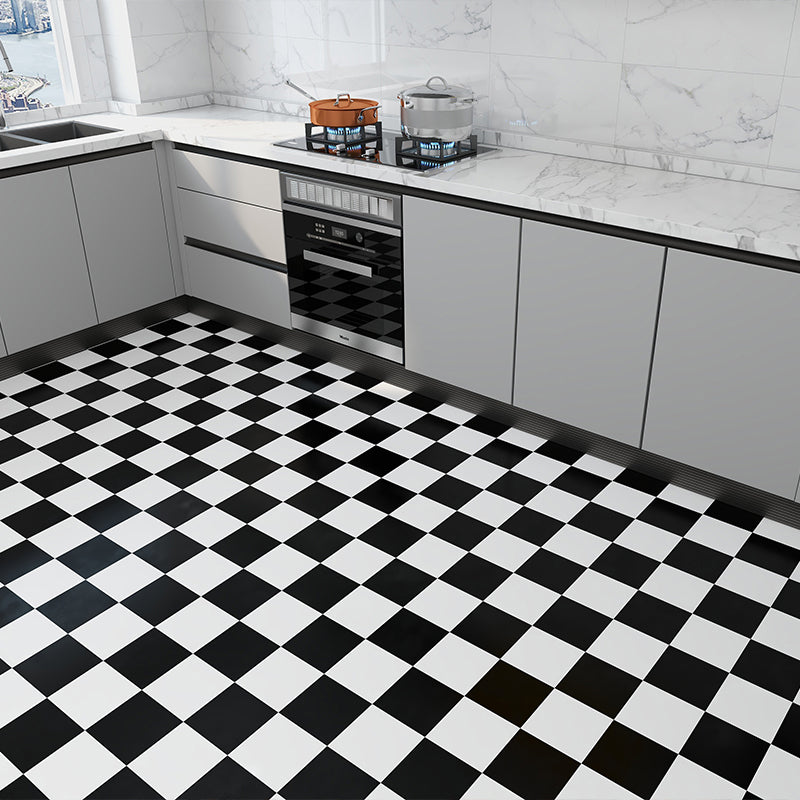 BowLift | Modern vinyl floor planks for peeling and sticking Geometrically printed PVC flooring