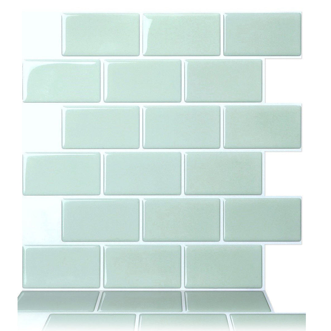 BowLift | Modern Peel and Stick Wall Tile PVC Offset Joint Peel and Stick Wall Tile