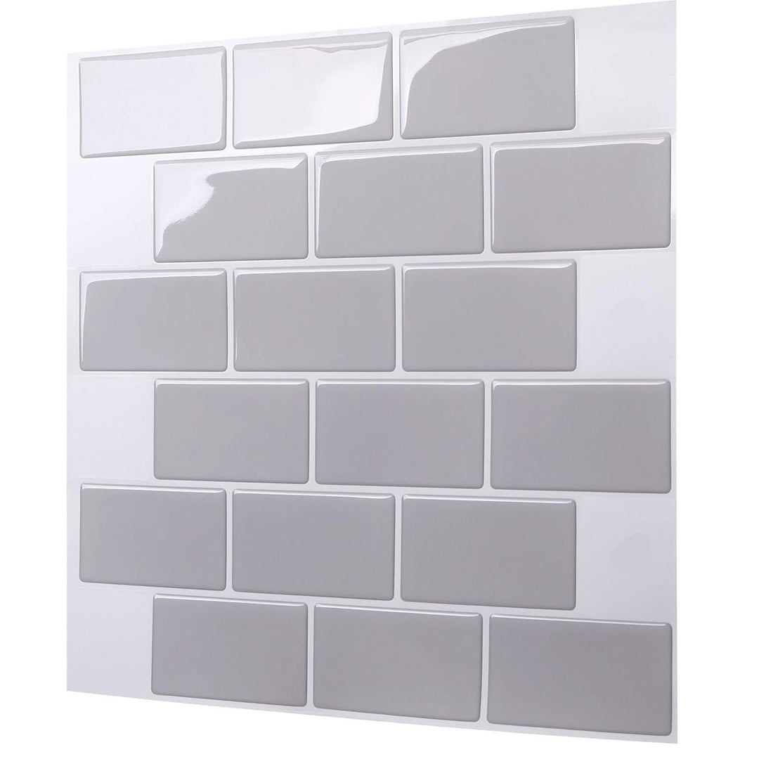 BowLift | Modern Peel and Stick Wall Tile PVC Offset Joint Peel and Stick Wall Tile