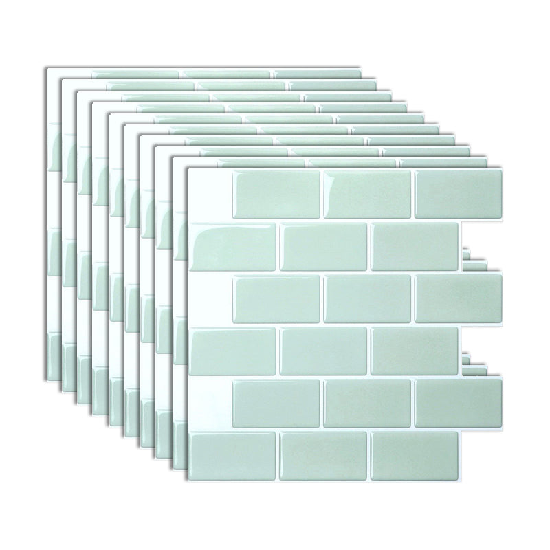 BowLift | Modern Peel and Stick Wall Tile PVC Offset Joint Peel and Stick Wall Tile