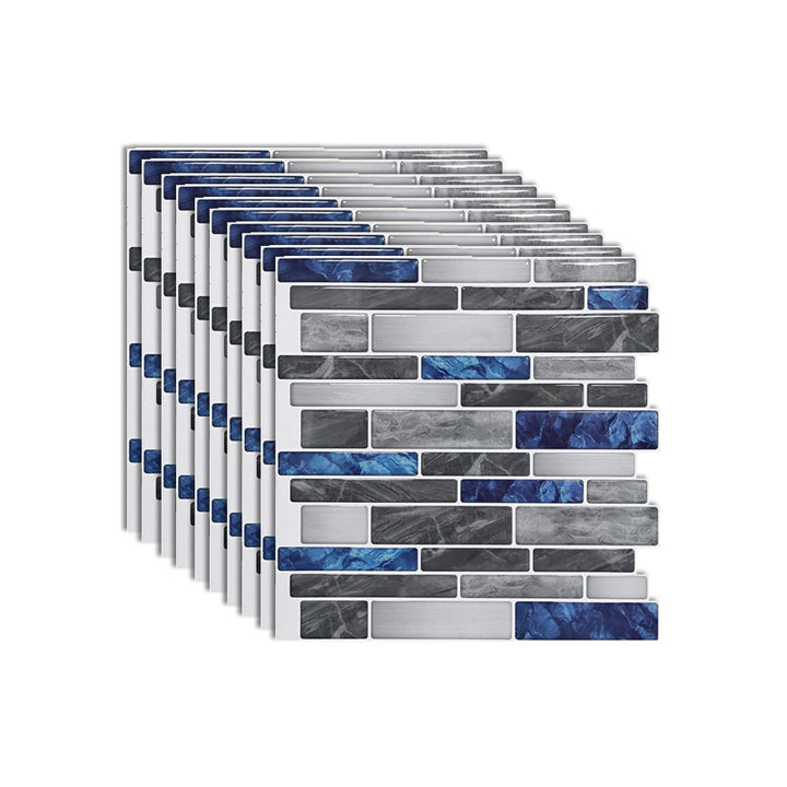 BowLift | Modern Peel and Stick Wall Tile PVC Offset Joint Peel and Stick Wall Tile