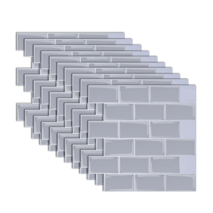 BowLift | Modern Tile Peel & Stick PVC Rectangular Subway Tile Peel and Stick Wall Tile