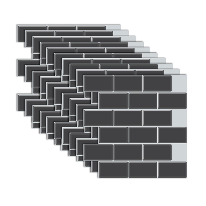 BowLift | Modern Tile Peel & Stick PVC Rectangular Subway Tile Peel and Stick Wall Tile