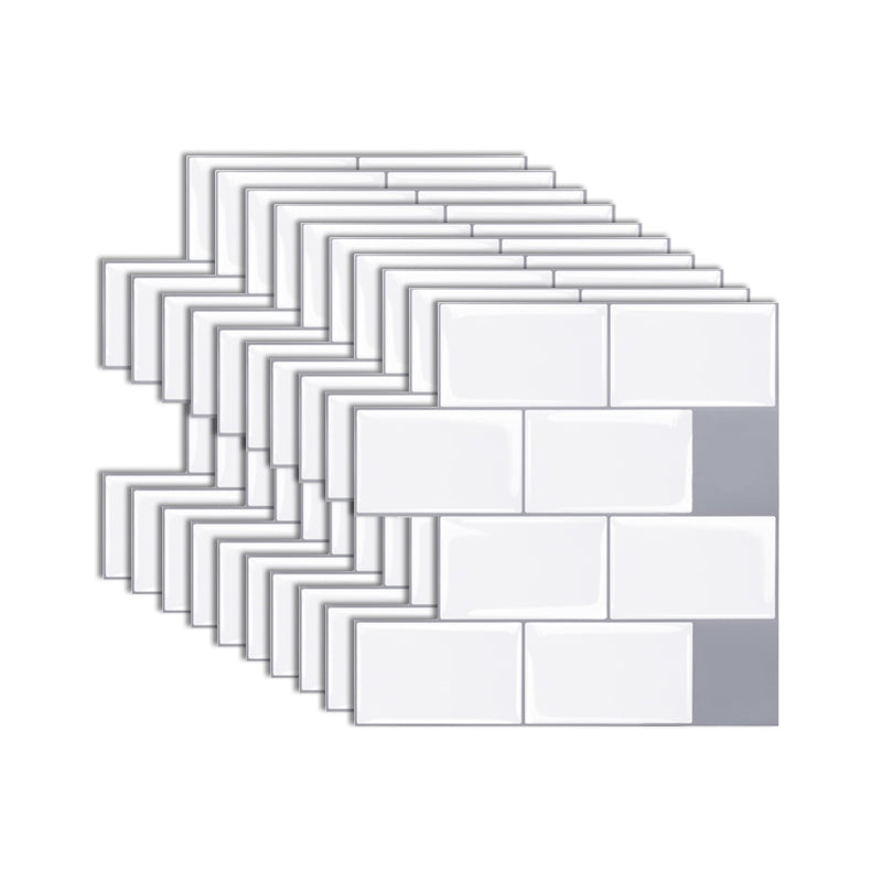 BowLift | Modern Tile Peel & Stick PVC Rectangular Subway Tile Peel and Stick Wall Tile
