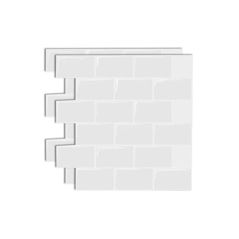 BowLift | Square Peel & Stick Tile Stone Composite Tile for Kitchen Backsplash
